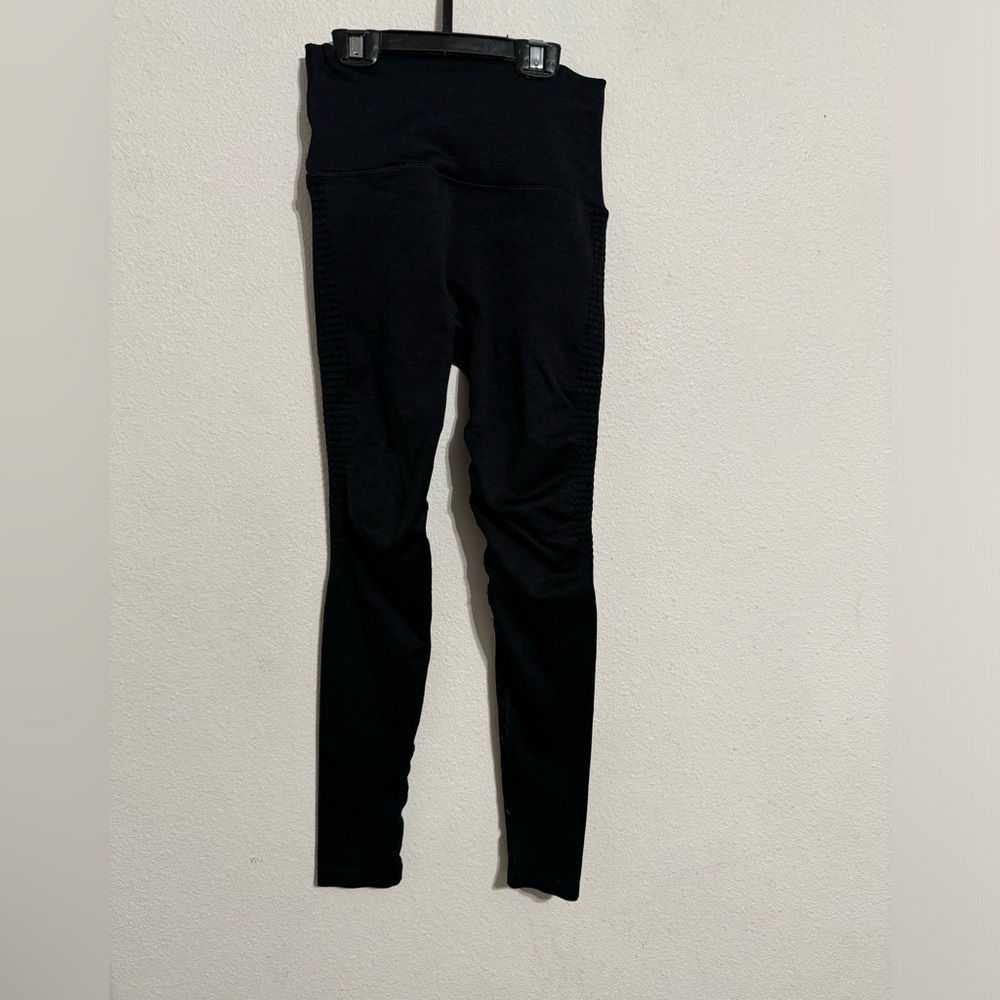 Alphalete Leggings Black Compression Womens Small - Picture 4 of 7